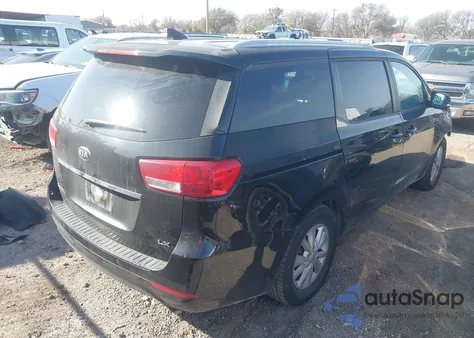 2017 Kia Sedona Lx из США, поврежденный, VIN KNDMB5C18H6248728